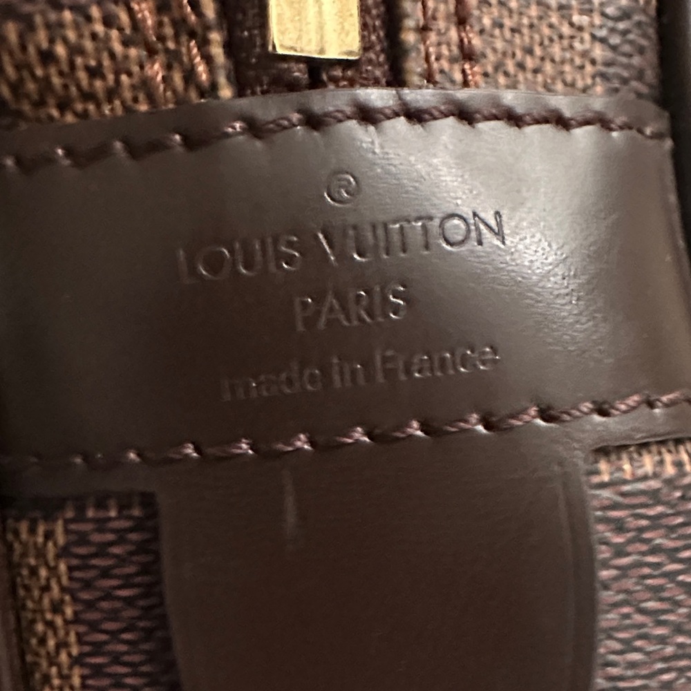 Louis Vuitton Porte- documents Voyage, Damier Brown Leather - Picture 7 of 8